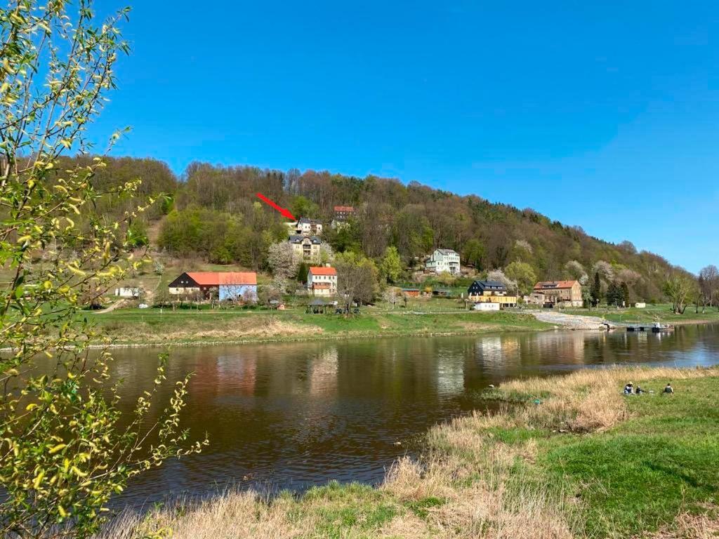Luxusboofe - Ferienhaus Am Lilienstein Königstein an der Elbe Exterior foto